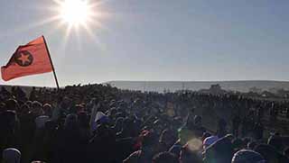  Kuzey Kürtleri, Batı Kürdistan sınırına akın ediyor