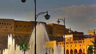  Hewler'de Aşırı Sıcaklardan Dolayı Bayram Gece Kutlandı