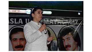 Zana:Hiçbir inançta insanın insanı kestiği yazılmıyor