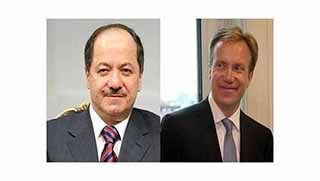 Barzani:Kürdistan Bölgesi özgür dünyanın yerine IŞİD adlı terörist bir devletle savaşıyor. 