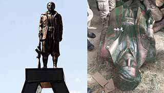 Mahsum Korkmaz Heykeli Kaldırıldı