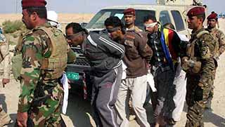 7 IŞİD çetesi saklandıkları sığınakta sağ olarak ele geçirildi.