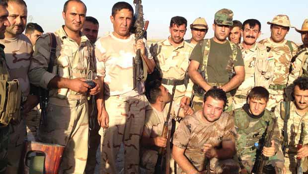 IŞİD’e karşı Kerkük’e Kürdistan bayrağı