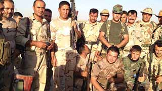 IŞİD’e karşı Kerkük’e Kürdistan bayrağı