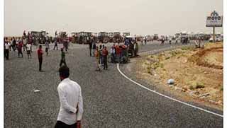 Mardin'de elektrik verildi, eylemler sona erdi