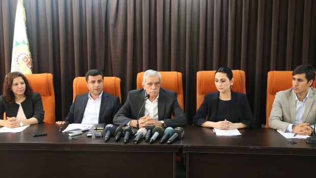 DTK, HDP,DBP'den Ortak Çağrı: Gerekirse ortak ordulaşmaya gidilmelidir