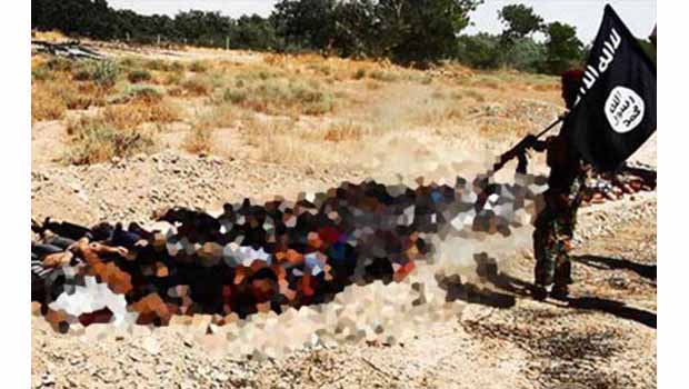 IŞİD Aralarında Kürtlerinde olduğu 70 kişiyi kurşuna dizdi