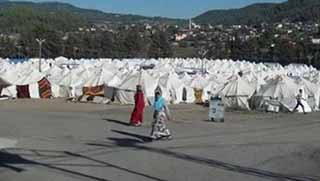  Nusaybin'deki Çadır Kente Ezidiler Yerleştirilecek
