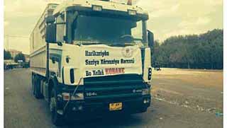 Barzani Yardım Vakfı, Kobanêli sığınmacılara yardım dağıttı