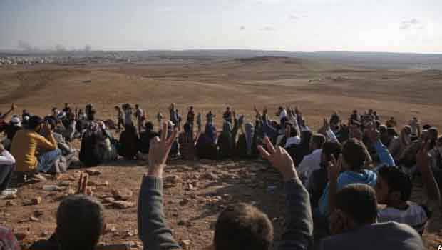  YPG komutanı: Kobaniye silah, savaşçı ve ikmal malzemesi yardımı yapıldı.
