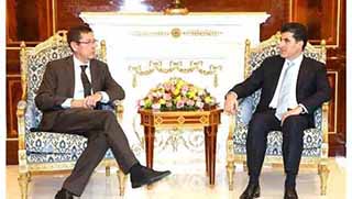 Başbakan Barzani,BM heyetini Kabul Etti.