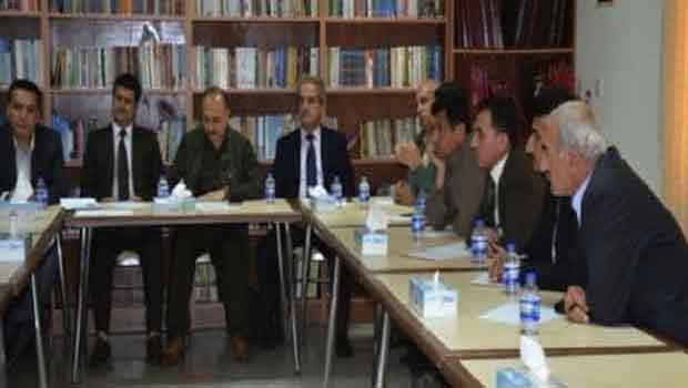 43 Kürd partisi Kürdistan Parlamentosu’nu ziyaret ediyor