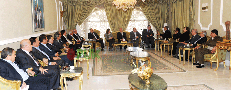  TEV-DEM ve ENKS’den Talabani'ye Ziyaret 