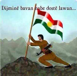 Türk-Arap ve Farslar; Kürtleri hep yalnız görmek isterler