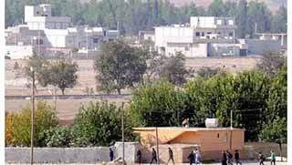 ÖSO mensubu bir grup Kobani'ye geçti