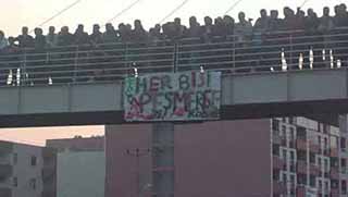 Peşmerge Konvoyu Viranşehir'de çoşkuyla karşılandı