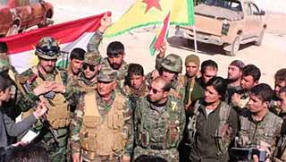 Kobanê’de ortak basın toplantısı