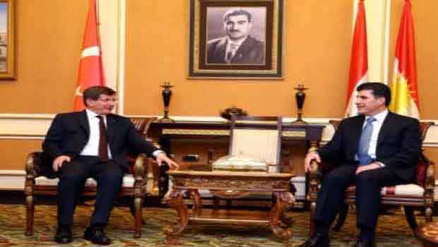 Türkiye Başbakanı Davutoğlu Hewler'de