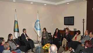 YNK Heyeti Diyarbakır Belediyesini ziyaret etti