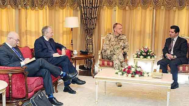 Mesrur Barzani: Bağdat yardımı engelliyor!
