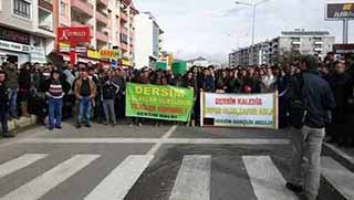 Dersim'de Bahçeli'ye tepki: Faşist zihniyete yer yok