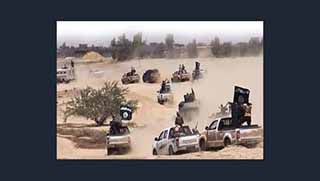 IŞİD konvoyu vuruldu; 35 ölü