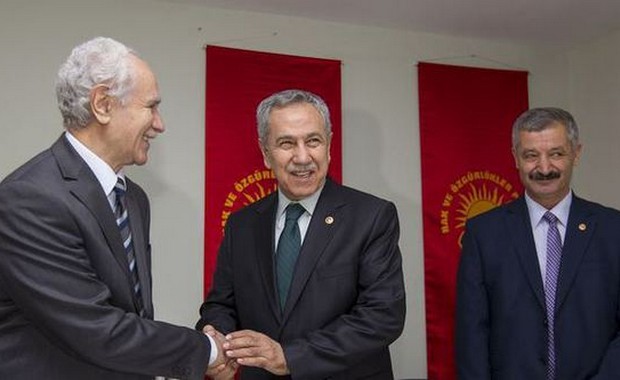 Arınç' dan HAK-PAR'a ziyaret!