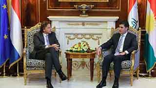 Hollanda Dışişleri Bakanı Koenders, Erbil'de