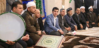 Başbakan Barzani Mevlit Kandili’ne katıldı