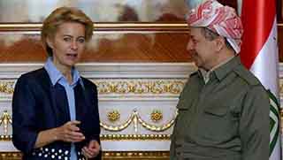  Almanya Savunma Bakanı: Dünyada IŞİD’i yenecek tek güç Kürtlerdir