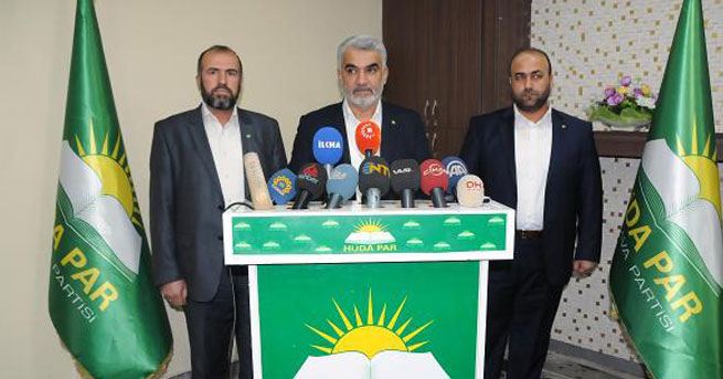 Hüda-Par: Çözüm sürecine dahil olmak istiyoruz
