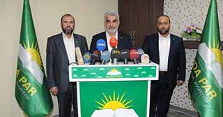 Hüda-Par: Çözüm sürecine dahil olmak istiyoruz