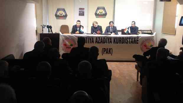 PAK’tan “Kürdistan Cumhuriyeti” paneli