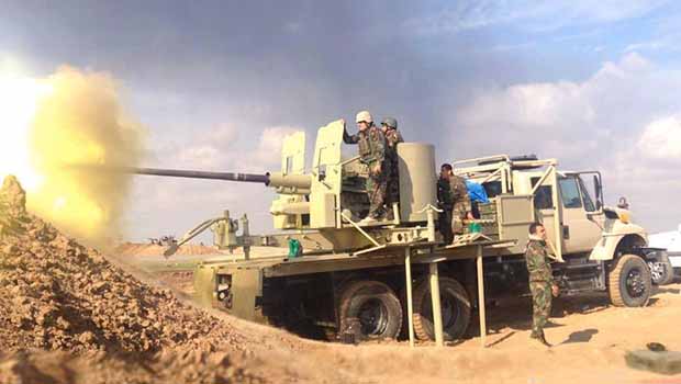 Ağır silahlar Kobanê'nin tüm noktalarında!