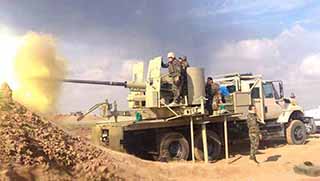 Ağır silahlar Kobanê'nin tüm noktalarında!