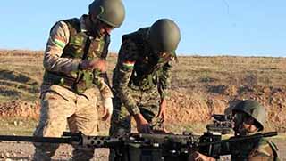 Peşmerge modern bir ordu gibi eğitiliyor