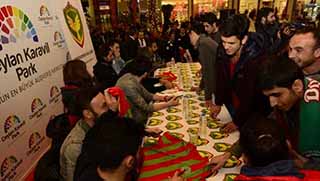 Amedspor, taraftarlarıyla buluştu