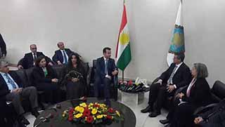 Kürdistan Parlamentosundan Amed'e Ziyaret