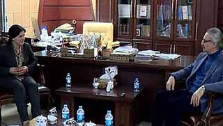 PYD Eş Başkanı, YNK'yi ziyaret etti