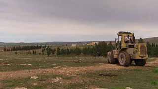  Kobanê'de bin çadırlık kamp kuruluyor 