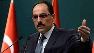 Cumhurbaşkanlığı Sözcüsü: YPG' yle işbirliği söz konusu değildir