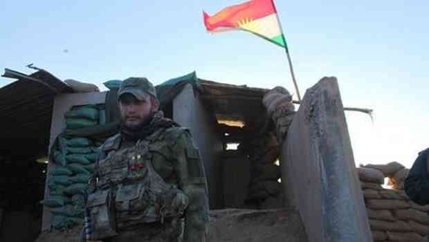Kürdistan'da ABD'li  Bir  peşmerge