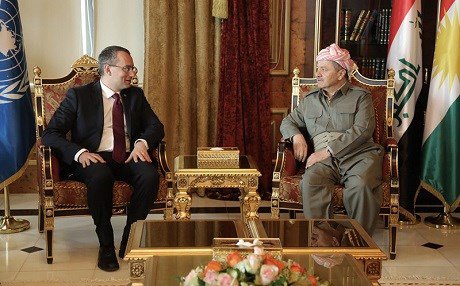Barzani: Sorunlar birlikte çözülecek