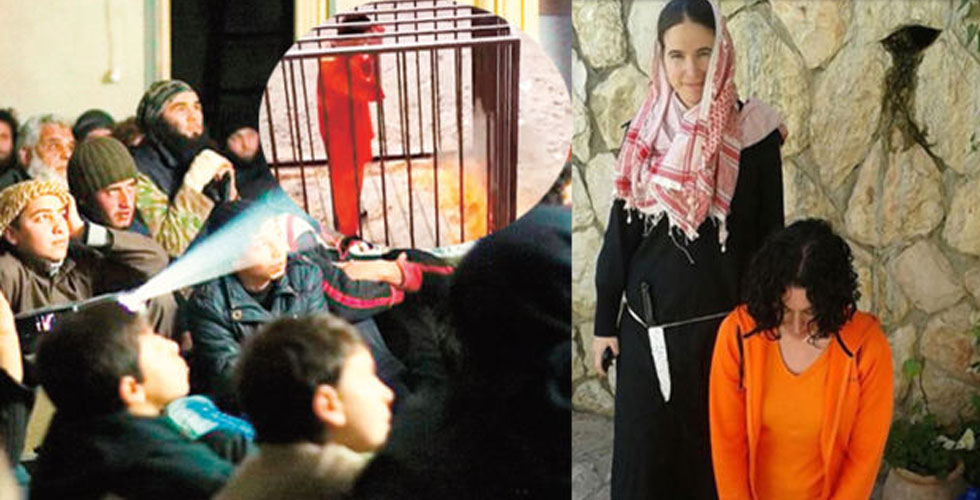 IŞİD vahşetini siyasi şov malzemesi yaptılar