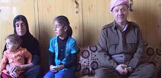 Başkan Barzani, Şehit Peşmerge Hucam’ın evini ziyaret etti