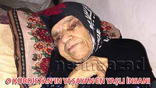 Üç Asır gören Kürt Kadını