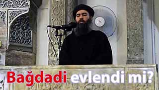 Bağdadi'nin evlendiği iddia edildi