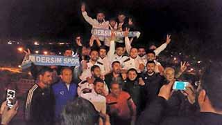 Dersimspor, 21 yıl sonra 3. Lig'e çıktı