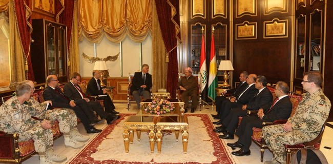 Barzani: IŞİD savaşı, her an hazırlıklı olmamız için iyi bir ders oldu
