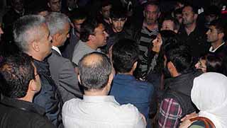 Serik'te HDP tabelasına tahammülsüzlük